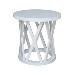 24" Ceylon Round End Table - International Concepts -Furniture Specialty Store GUEST 989a089c 177d 4a58 bb76 3f0b25d99a78