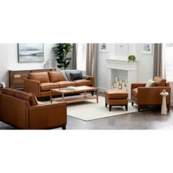 Chatfield Loveseat Chestnut Brown - New Heights -Furniture Specialty Store GUEST 99043fbe 8156 4555 a62e 364a36fec53f
