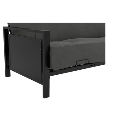 DHP Henley Metal Arm Futon Frame Black Metal - Dorel Home Products 9 DHP Henley Metal Arm Futon Frame Black Metal - Dorel Home Products - Image 7