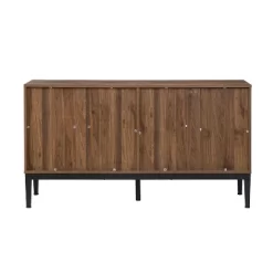 Hargapas 55" Morden 4 Door Storage Sideboard With Metal Legs | KARAT HOME -Furniture Specialty Store GUEST 9addb4f6 f08a 4b6a b1d2 3fa063eb32f2