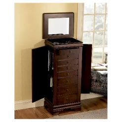 Josette Jewelry Armoire Cherry - Powell Company 7 Josette Jewelry Armoire Cherry - Powell Company -Furniture Specialty Store GUEST 9b543b78 e876 4ba2 b1ba eddbef8b4f44