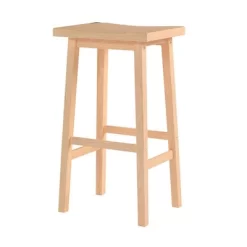 PJ Wood Classic Saddle Seat 24'' Kitchen Bar Counter Stool With Backless Seat & 4 Square Legs, For Homes, Dining Spaces, And Bars, Natural (3 Pack) 8 PJ Wood Classic Saddle Seat 24'' Kitchen Bar Counter Stool With Backless Seat & 4 Square Legs, For Homes, Dining Spaces, And Bars, Natural (3 Pack) -Furniture Specialty Store GUEST 9bb25d6f 7b17 44f8 807e 2ac2c98c6f5e