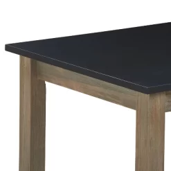 Elmhurst Dining Table Black And Weathered Gray - Finch -Furniture Specialty Store GUEST 9bb7cc31 e739 4c89 8946 2ae8fbc47e36