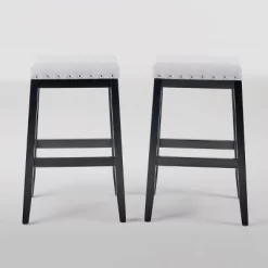 Set Of 2 Greely Farmhouse Barstools - Christopher Knight Home -Furniture Specialty Store GUEST 9bb8970e bc26 4b85 a67a 3488a6920d8d