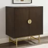 Blair Bar Cabinet Dark Brown/Gold - Crosley -Furniture Specialty Store GUEST 9cd0fcde 0828 4b63 93b6 4ee79fa46630