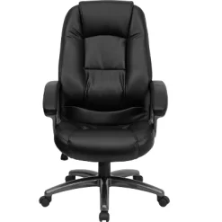 Emma And Oliver High Back Black LeatherSoft Executive Deep Curved Lumbar Ergonomic Office Chair -Furniture Specialty Store GUEST 9d026252 e11c 4b37 aa19 bc3d00527d0e