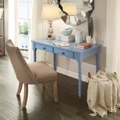 Elliott Wood Writing Desk With Drawers - Inspire Q -Furniture Specialty Store GUEST 9d4fbbfa 22d6 41be bbd8 d14257aeaaed