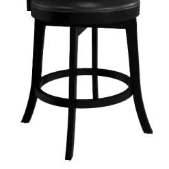 25" Van Draus Swivel Counter Height Barstool Metal/Black - Hillsdale Furniture -Furniture Specialty Store GUEST 9e21739f 151a 4d07 aae6 ccc5769b85c8