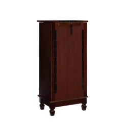 Tierra Contemporary Jewelry Armoire Merlot Brown - Powell Company -Furniture Specialty Store GUEST 9ed86592 5676 4c8b 9d08 9cf6ec9c8537