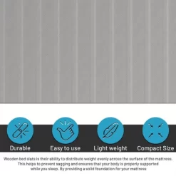 Continental Sleep, 0.75-Inch Heavy Duty Mattress Support Wooden Bunkie Board/Slats With Covered -Furniture Specialty Store GUEST 9f51a2cc e651 40de 8b76 9edc21400eca