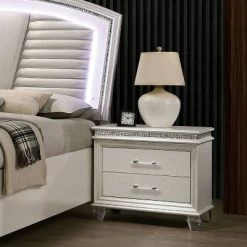 3pc California King Granite Bedroom Set With Nightstand And Chest Pearl White - HOMES: Inside + Out 17 3pc California King Granite Bedroom Set With Nightstand And Chest Pearl White - HOMES: Inside + Out -Furniture Specialty Store GUEST 9fad3516 e8b4 4416 be36 998177ab3706