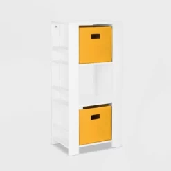 RiverRidge Home Kids' Book Nook Collection Cubby Storage Tower And Bookshelves With 2 Bins - RiverRidge -Furniture Specialty Store GUEST a02b110e 2fce 4893 ae1e 918a042716a3