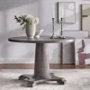 Ariane Round Dining Table Gray - Angelo:HOME