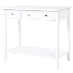 HOMCOM Console Table Industrial Desk With Drawer Bottom Shelf & Large Tabletop For Entryway Or Living Room 13 HOMCOM Console Table Industrial Desk With Drawer Bottom Shelf & Large Tabletop For Entryway Or Living Room -Furniture Specialty Store GUEST a190ec34 188a 4fad ac09 8cbe4a4aec12