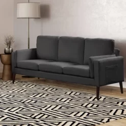 Nathan Stationary Sofa - Lifestyle Solutions