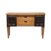 Industrial Wood Console Table Dark Brown - Olivia & May -Furniture Specialty Store GUEST a1f71bc2 c84c 4de6 9430 957cb6057077