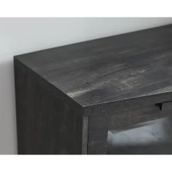 Home Source Jill Zarin Bar Cabinet With Curved Glass Doors -Furniture Specialty Store GUEST a2f9b6c2 9dde 4f1b 9642 4fd4cc397e03