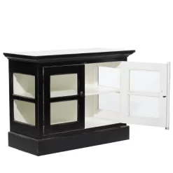 Traditional Wood Cabinet Black - Olivia & May -Furniture Specialty Store GUEST a3142f24 9040 4289 b98e bad0efbdf1f9