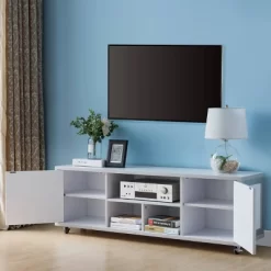 Pierre TV Stand For TVs Up To 60" Winter White - HOMES: Inside + Out -Furniture Specialty Store GUEST a3f46209 b6e0 41db a320 40a159e458cb