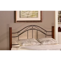 Twin Matson Headboard With Metal Frame - Hillsdale Furniture