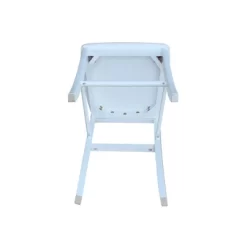 30" X-Back Counter Height Barstool White - International Concepts -Furniture Specialty Store GUEST a54642ab 916e 40c1 a5fd 325919ed71f9
