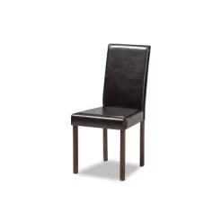 Set Of 4 Andrew Modern Dining Chairs Dark Brown - Baxton Studio
