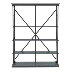 84.25"x58" Cadboll 5 Layer Bookcase - MiBasics -Furniture Specialty Store GUEST a5581ad2 31a5 46e7 8937 476e85da0c91