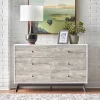 Crislana Mid-Century Modern 6 Drawer Dresser Gray/White - Buylateral -Furniture Specialty Store GUEST a5725bdf d349 4804 8fcb 94eb3faa2198