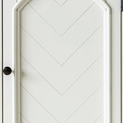 6pc Queen Addison Panel Bedroom Set Dove White - Picket House Furnishings 5 6pc Queen Addison Panel Bedroom Set Dove White - Picket House Furnishings - Image 3