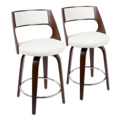 Set Of 2 Cecina Upholstered Counter Height Barstools - Lumisource -Furniture Specialty Store GUEST a68d021f c74e 423f 9eee e05c7d79ea53