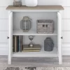 Mayfield Accent Storage Cabinet With Doors Shiplap Gray/Pure White - Bush Furniture -Furniture Specialty Store GUEST a6c88d05 f759 4a45 b893 63dbf58872ce