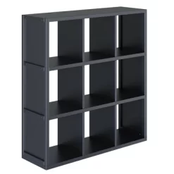 40" Timothy Shelf 3X3 Slots Black - Winsome -Furniture Specialty Store GUEST a747ed96 42b8 49b2 a06c 4a58b9f63249