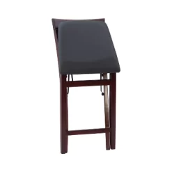Triena X Back Folding Counter Height Barstool Espresso - Linon -Furniture Specialty Store GUEST a7e63276 730b 4e56 a387 5d1c37036595
