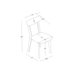 Astrid Mid-Century Dining Chairs - Threshold™ -Furniture Specialty Store GUEST a9ca3eee 4e1b 44cc 9434 431437e4e776