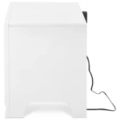 Edmond 1 Drawer Nightstand With USB White - ClickDecor 14 Edmond 1 Drawer Nightstand With USB White - ClickDecor -Furniture Specialty Store GUEST aa3143a8 1616 4c7e baa9 b62e31f50372