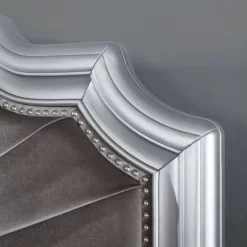 3pc Queen Bentlee Bedroom Set With 2 Nightstands Silver/Warm Gray - HOMES: Inside + Out -Furniture Specialty Store GUEST aab7c0d0 f15b 454a 93bc 58ee873e1444