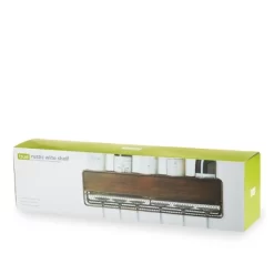 True Wall Mounted Wine Shelf & Stemware Rack, Wood -Furniture Specialty Store GUEST aace9c19 a2ee 48a5 a68b aacdde96901e