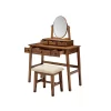 Lorna Vanity Set Walnut - Linon -Furniture Specialty Store GUEST aafddae8 0464 4069 aa39 5b8a8527622f
