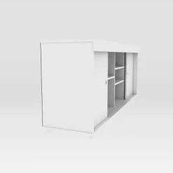 TV Stand For TVs Up To 65" With Storage White - Techni Mobili -Furniture Specialty Store GUEST abc8c470 a282 45d8 a645 a822304d7979