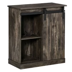 HOMCOM Industrial Sideboard Storage Cabinet, Serving Bar Buffet With Sliding Barn Door And 6-Bottle Wine Rack 15 HOMCOM Industrial Sideboard Storage Cabinet, Serving Bar Buffet With Sliding Barn Door And 6-Bottle Wine Rack -Furniture Specialty Store GUEST ac1f2b18 b124 4d78 a9a2 dc87236536a7