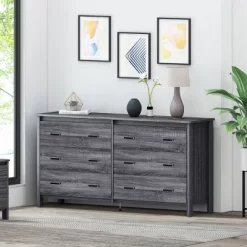 Olimont Contemporary 6 Drawer Dresser - Christopher Knight Home