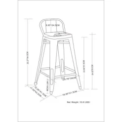 Set Of 2 Josephine Metal Counter Height Barstools - WyndenHall 15 Set Of 2 Josephine Metal Counter Height Barstools - WyndenHall -Furniture Specialty Store GUEST ac6c1896 578c 41a0 9854 e8d4da938397