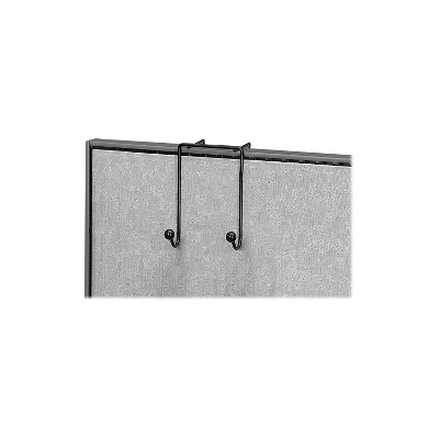 Fellowes Wire Partition Additions Plastic Double Coat Hook Black (75510) 423889 4 Fellowes Wire Partition Additions Plastic Double Coat Hook Black (75510) 423889 - Image 2