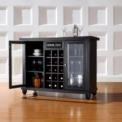 Cambridge Sliding Top Bar Wood/Black - Crosley -Furniture Specialty Store GUEST aced7df0 223d 4b82 b68a fc273d6e32c9