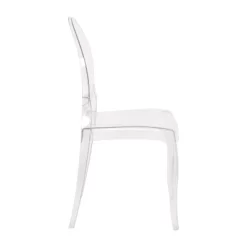 Emma And Oliver Set Of 4 Multifunctional Transparent Polycarbonate Resin Stacking Accent Chair With Extra Wide Seat For Vanity, Dining Room, Bedroom & Outdoor Events 22 Emma And Oliver Set Of 4 Multifunctional Transparent Polycarbonate Resin Stacking Accent Chair With Extra Wide Seat For Vanity, Dining Room, Bedroom & Outdoor Events -Furniture Specialty Store GUEST ae38ff42 a47c 499f a4eb 36580092d60d