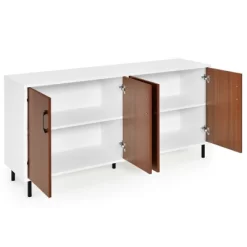 Costway Buffet Server Sideboard Kitchen Storage Cabinet Cupboard With Shelves & 4 Doors -Furniture Specialty Store GUEST aef392c9 04d5 4661 9ab6 b2ff3a6b30e0