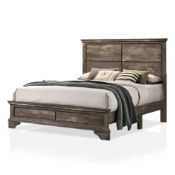5pc Jacobia Rustic Bedroom Set Gray - HOMES: Inside + Out -Furniture Specialty Store GUEST af07751d 1848 47ba aeef ec4d0886fea6