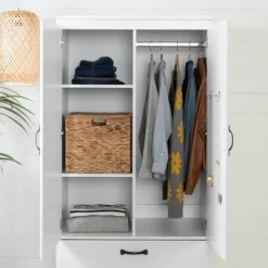 Farnel Wardrobe Armoire Pure White - South Shore -Furniture Specialty Store GUEST af7319e1 c380 4133 acb2 0d9dad9b7716