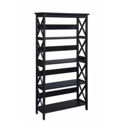 60" Oxford 5 Tier Bookcase - Breighton Home -Furniture Specialty Store GUEST afafec09 d9c9 4419 868a 98a367da059f