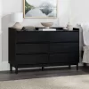 Mid-Century Modern Solid Wood 6 Drawer Double Dresser - Saracina Home -Furniture Specialty Store GUEST b011dc46 dec9 4b6d b0d9 f3d33b96dc2a